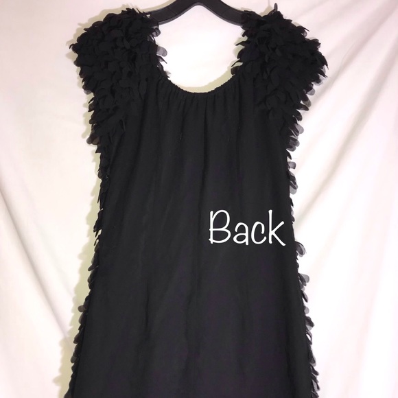 Karlie ruffle dress LBD - Picture 4 of 5